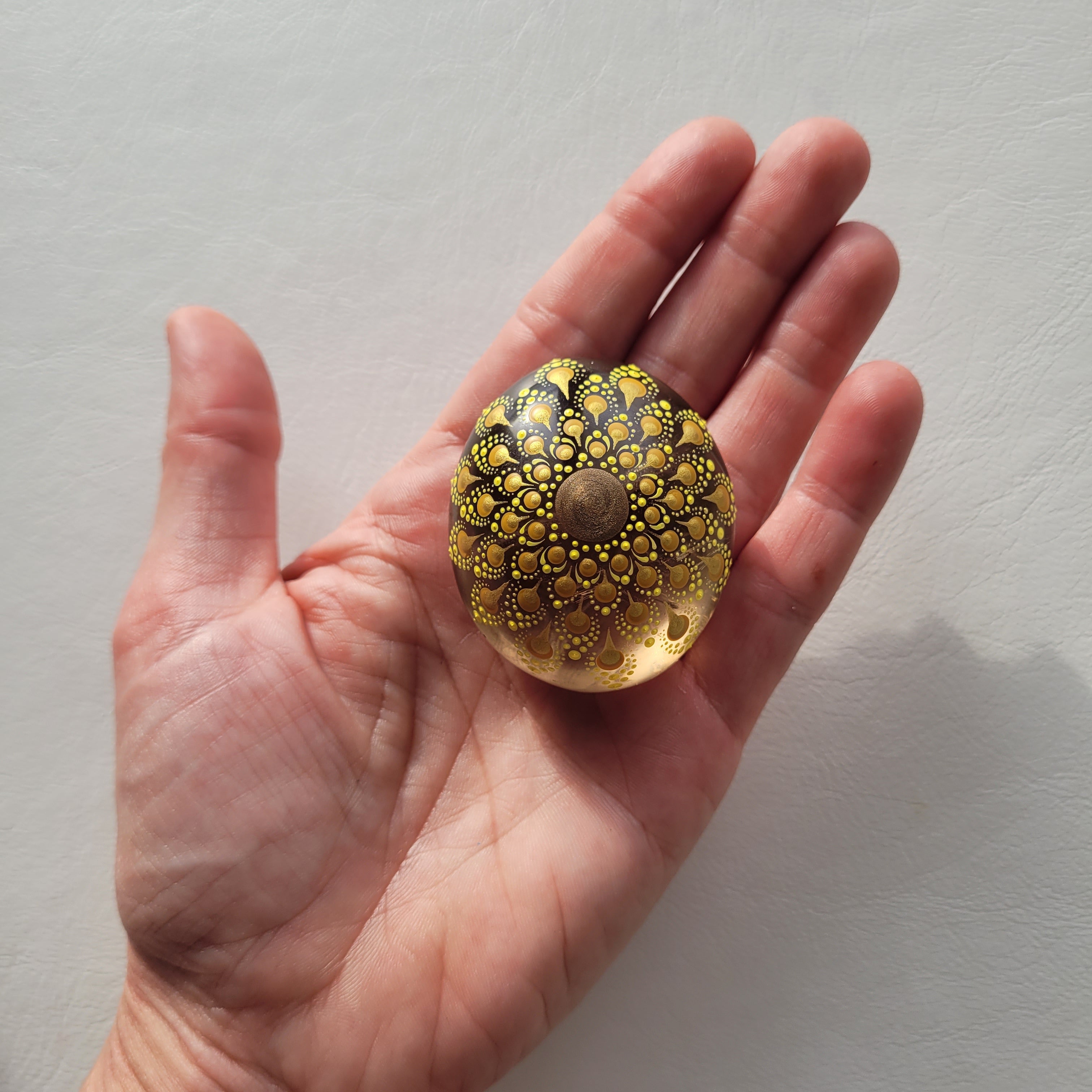 Smoky Quartz Mandala