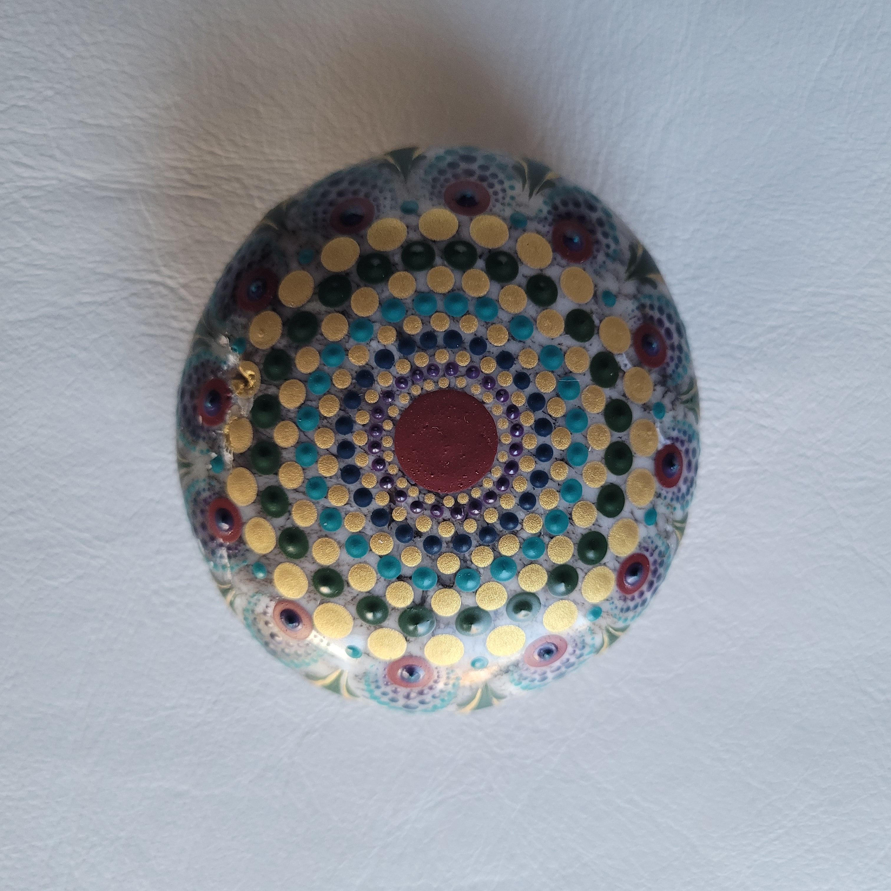 Tree Agate Mandala Stone