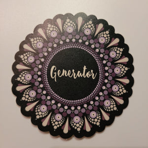 3" Generator sticker | Human Design - Bdotartsy