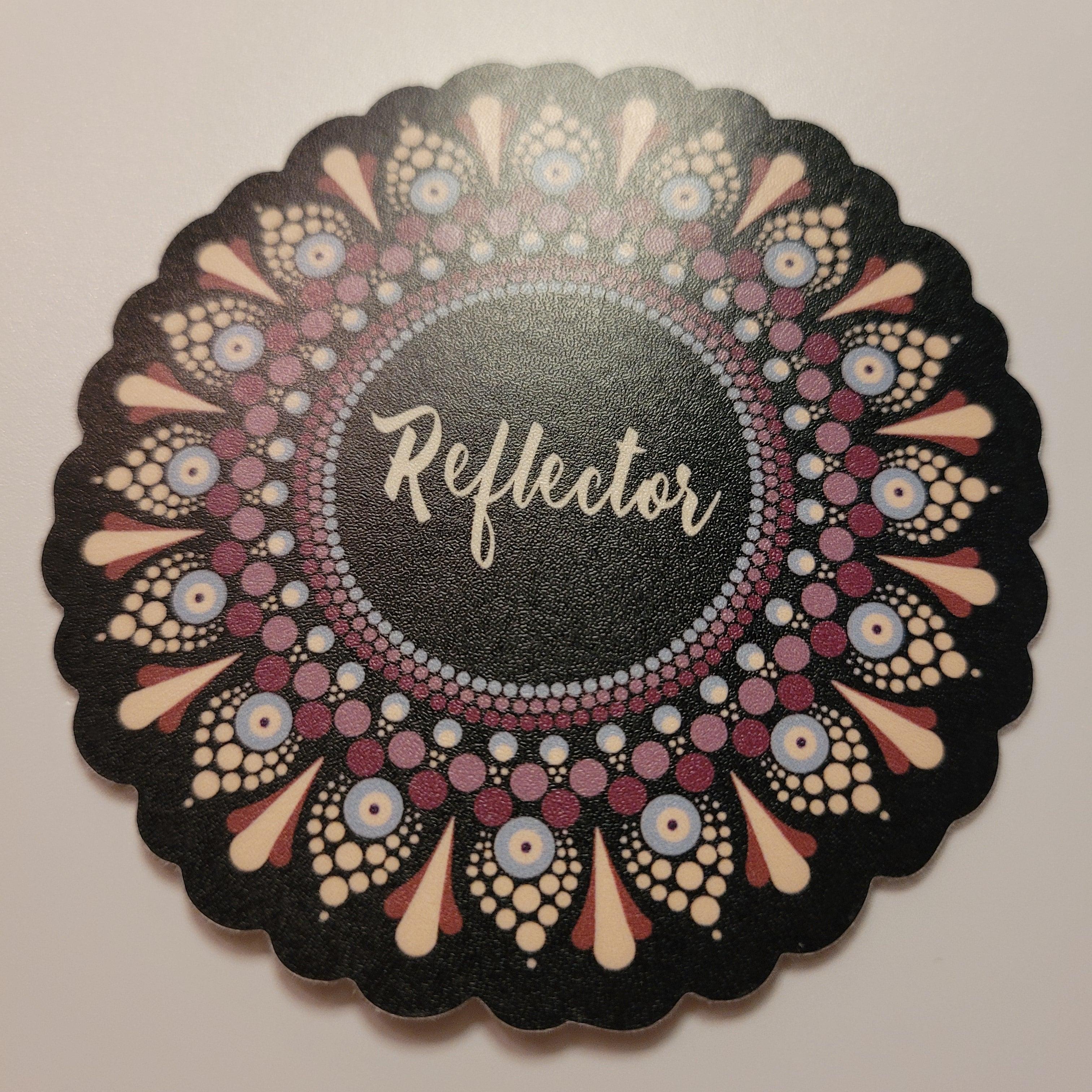 Reflector Logo Sticker Design 3