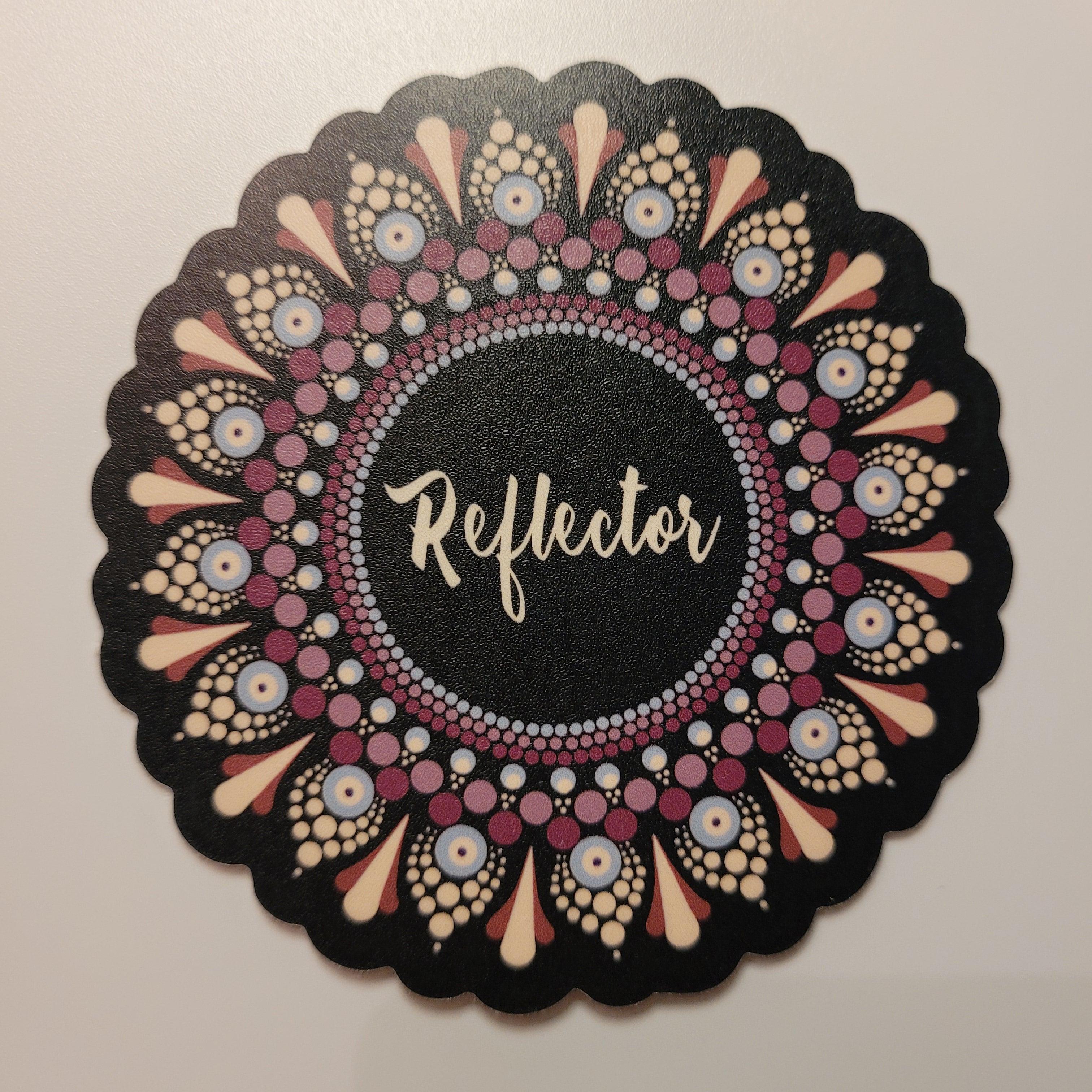 Reflector Logo Sticker Design 3