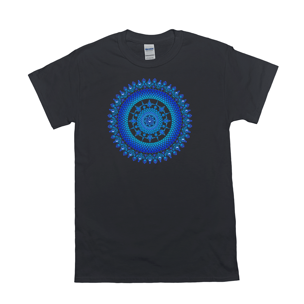 Apparel - T-Shirt -  Blue Mandala
