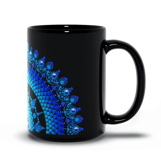 Blue Mandala Mug - Bdotartsy