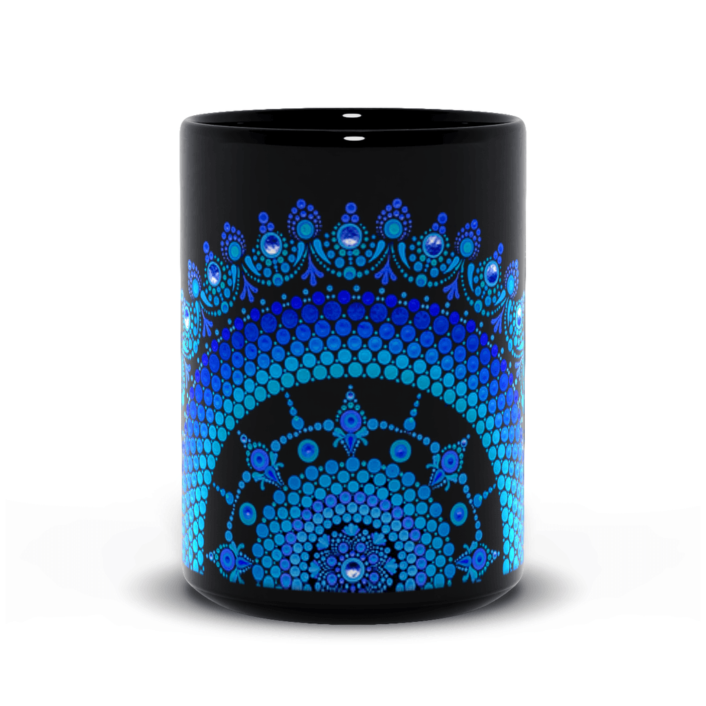 Blue Mandala Mug - Bdotartsy