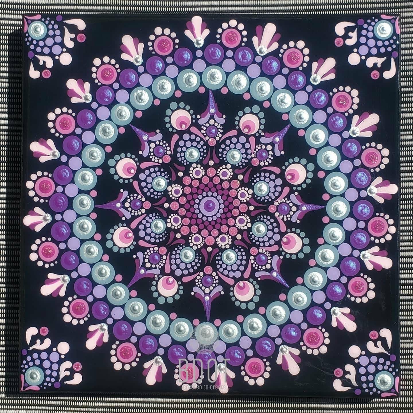 Custom Painting | Your Own Unique Mandala - Bdotartsy