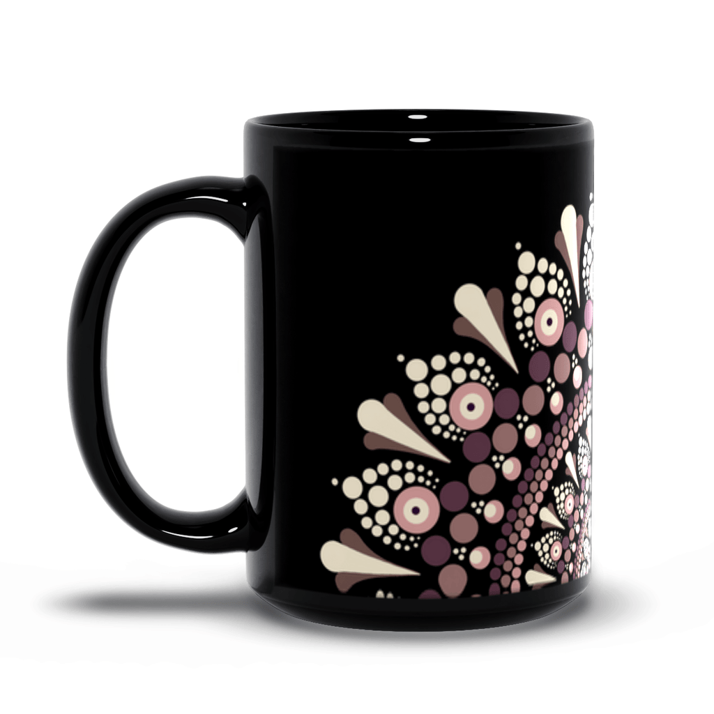 Mauve Mandala Mug - Bdotartsy