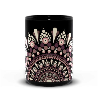 Mauve Mandala Mug - Bdotartsy