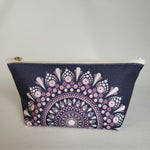 Load image into Gallery viewer, Mauve Mandala pouch - Bdotartsy
