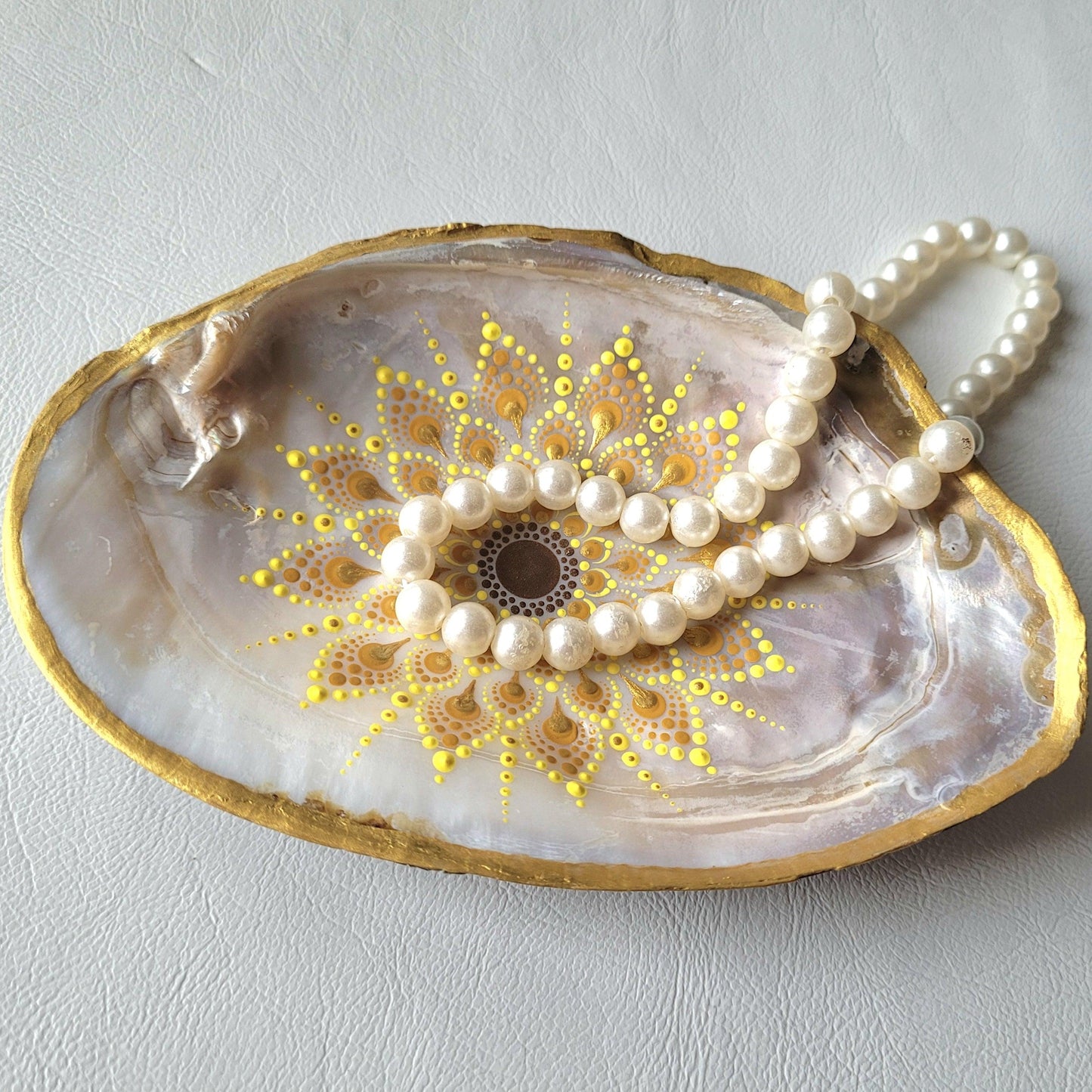 Mother of Pearl Mandala Dish - Bdotartsy