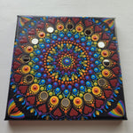 Load image into Gallery viewer, Rainbow Love Mandala (Original) - Bdotartsy
