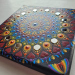 Cargar imagen en el visor de la galería, Rainbow Love Mandala (Original) - Bdotartsy
