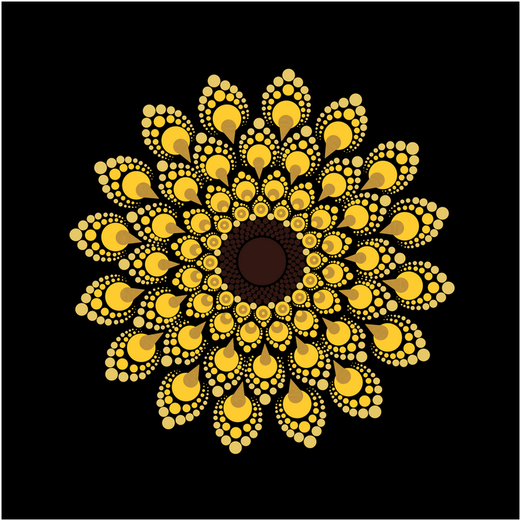 Sunflower Print - Bdotartsy