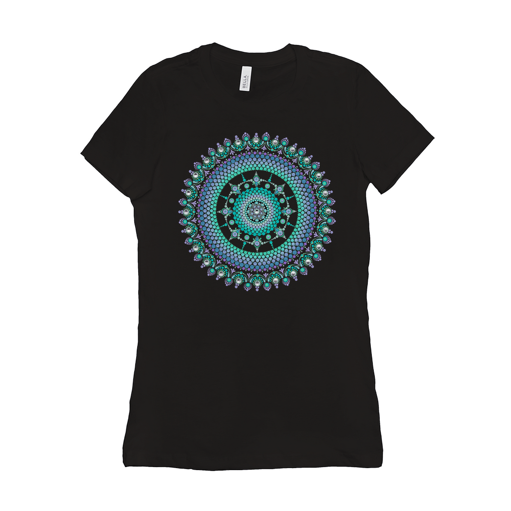 Turquoise Mandala T-Shirt
